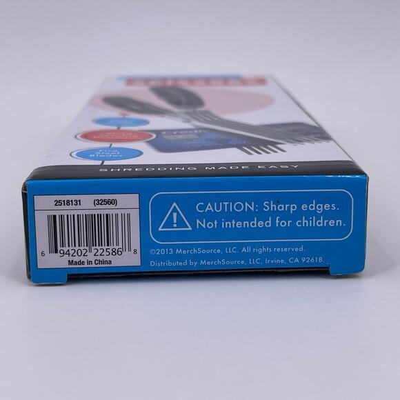 Shredding Scissors with Five Steel Blades Shreds Paper Plastic # 2518131 NEW - Picture 9 of 12